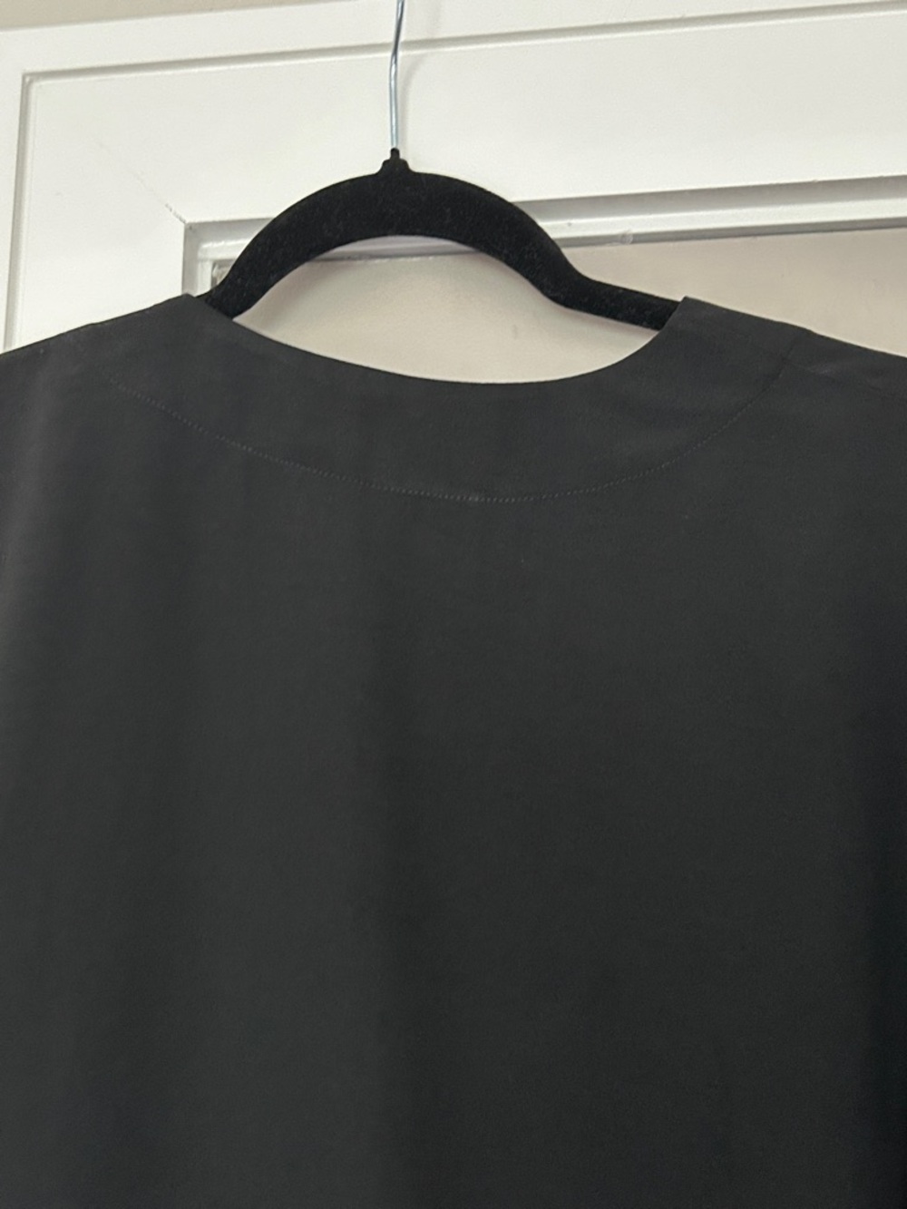 Black Wrap Mini Dress - Picture 7 of 12